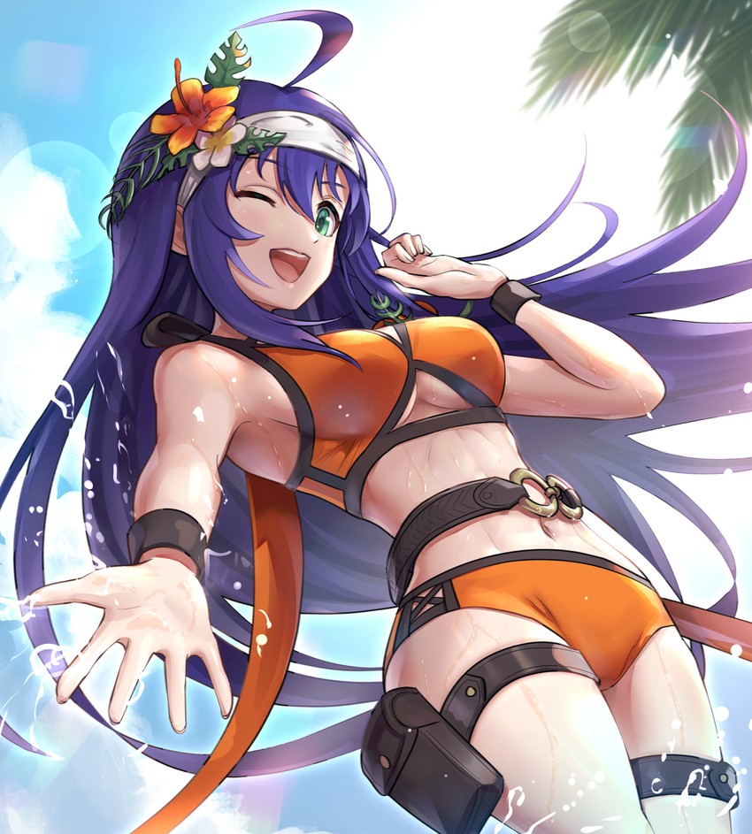 mia (fire emblem and 2 more) drawn by gonzarez