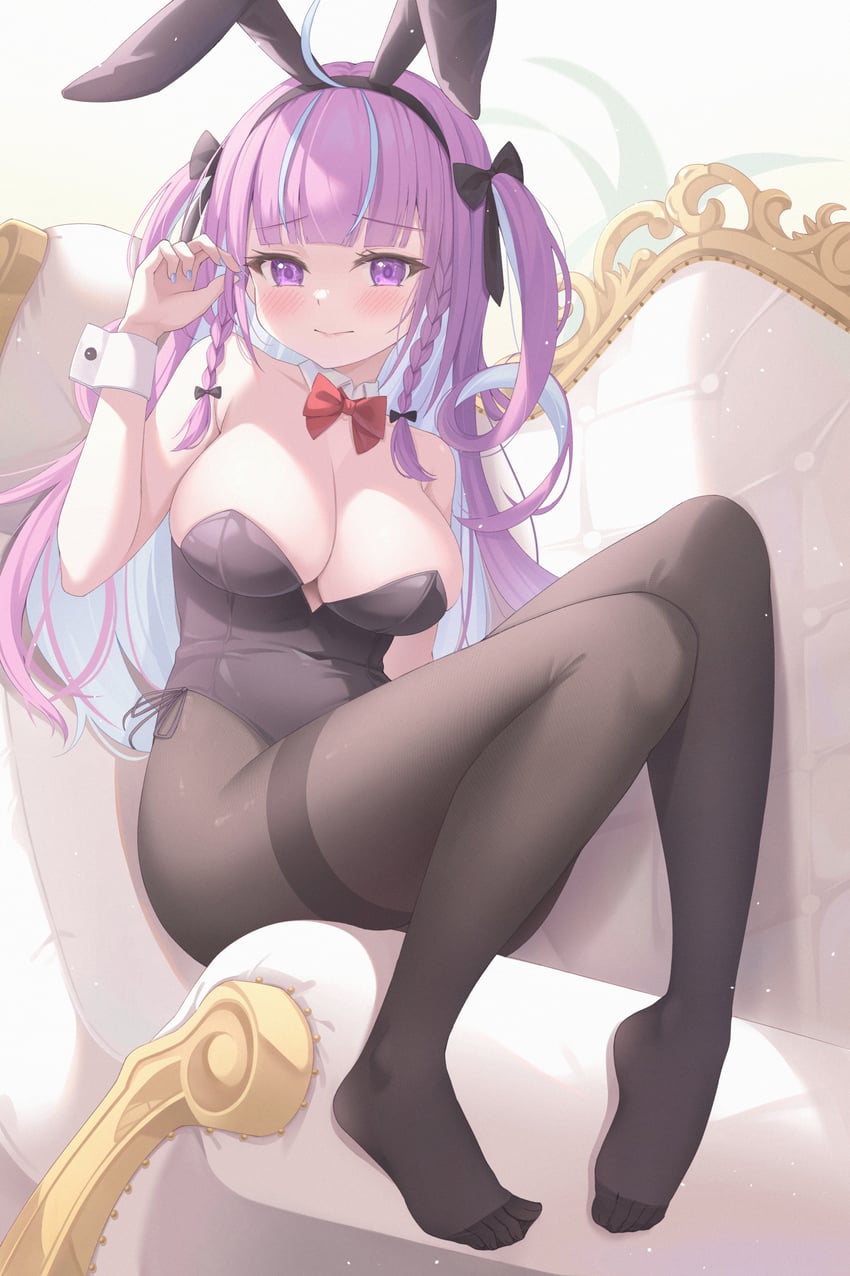 minato aqua (hololive) drawn by keikei_(kitty_colors)