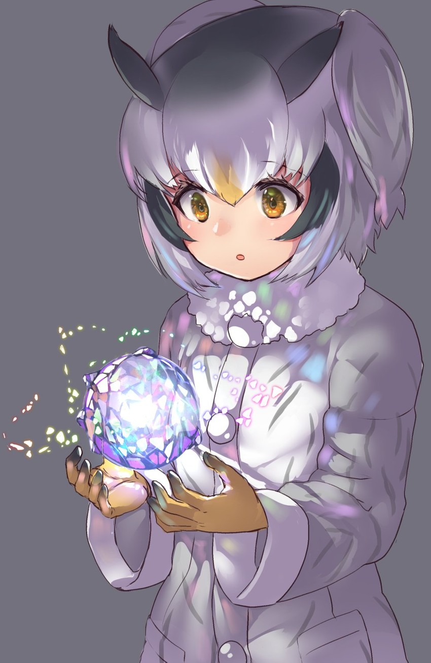 northern white-faced owl (kemono friends) drawn by tadano_magu