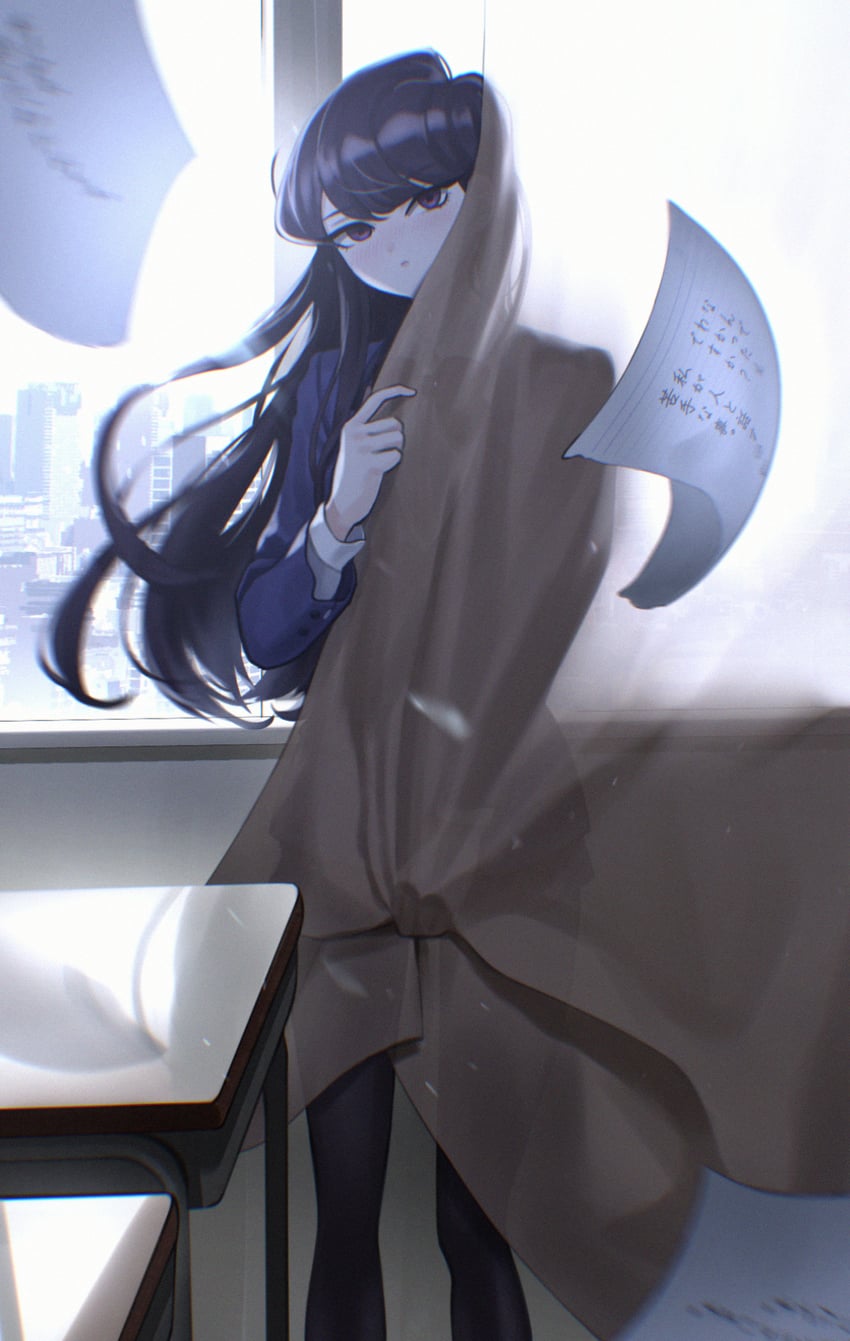 komi shouko (komi-san wa komyushou desu) drawn by andoplus