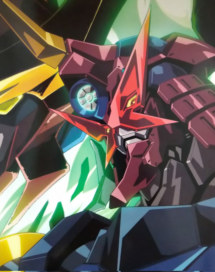 chouginga gurren-lagann (tengen toppa gurren lagann) drawn by mutaguchi_hiroki