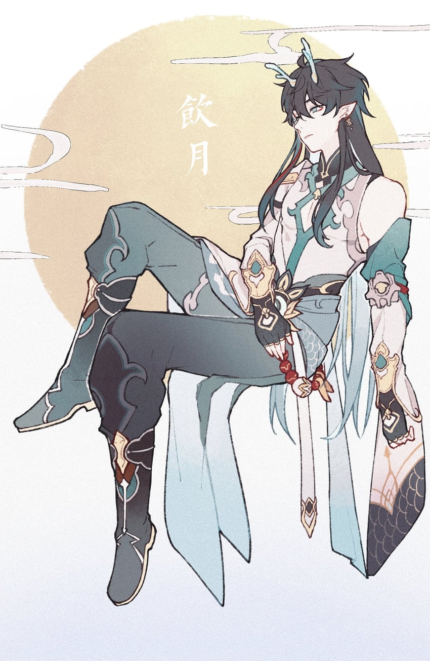 dan heng (honkai and 1 more) drawn by lnchs2