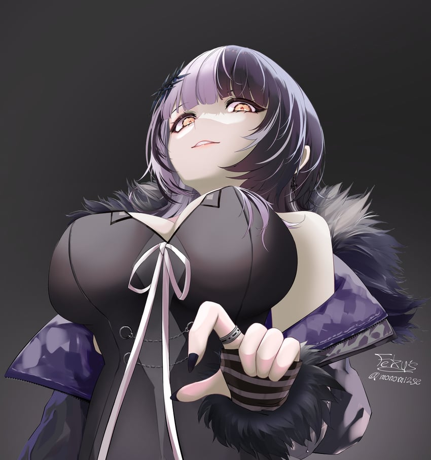 shiori novella (hololive and 1 more) drawn by gloryaldelly