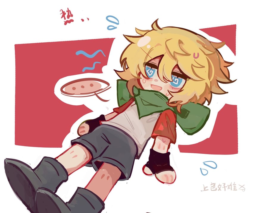 tommyinnit (minecraft youtube and 1 more) drawn by yizhilangmie29132