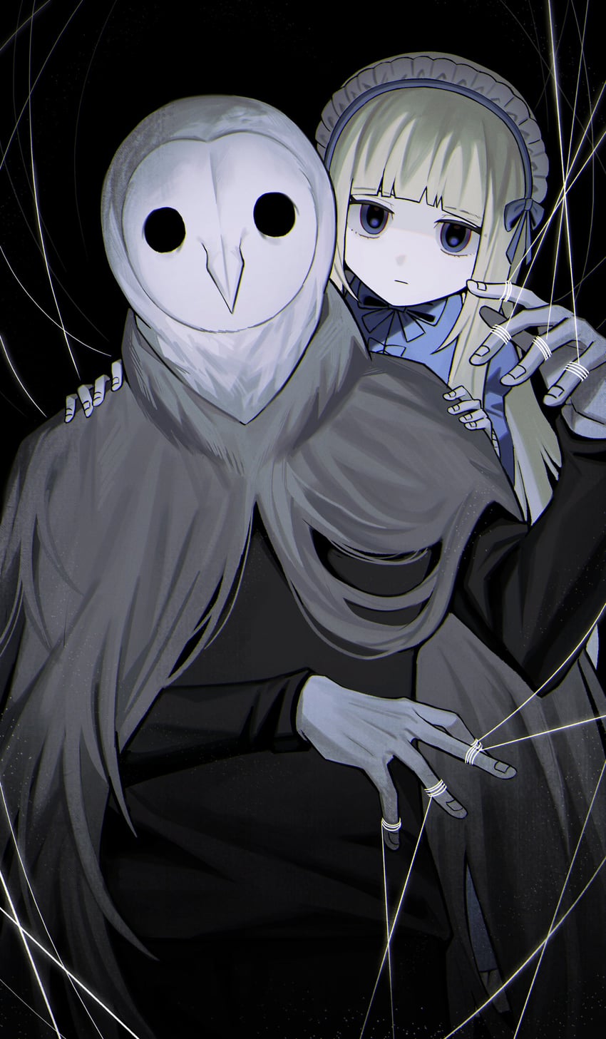 alice, lorde, and doll alice (black souls and 1 more) drawn by asdf1211950