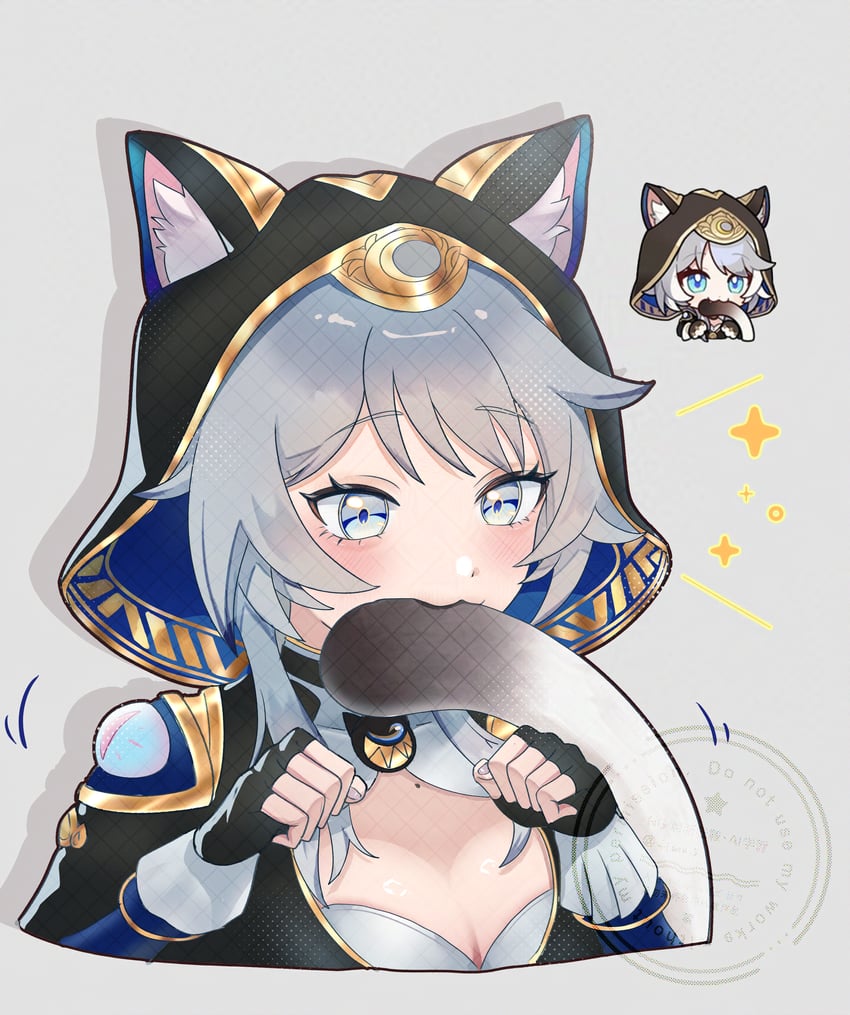 cipher (honkai and 1 more) drawn by flaw_(4lmnis)