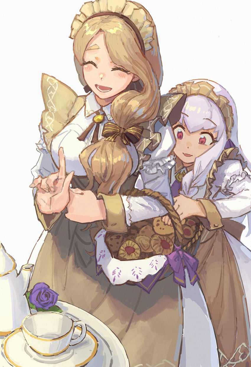 lysithea von ordelia and mercedes von martritz (fire emblem and 2 more) drawn by green_little