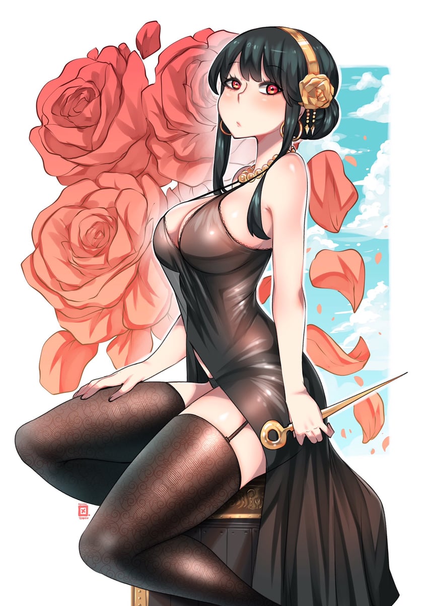 yor briar (spy x family) drawn by kenron_toqueen