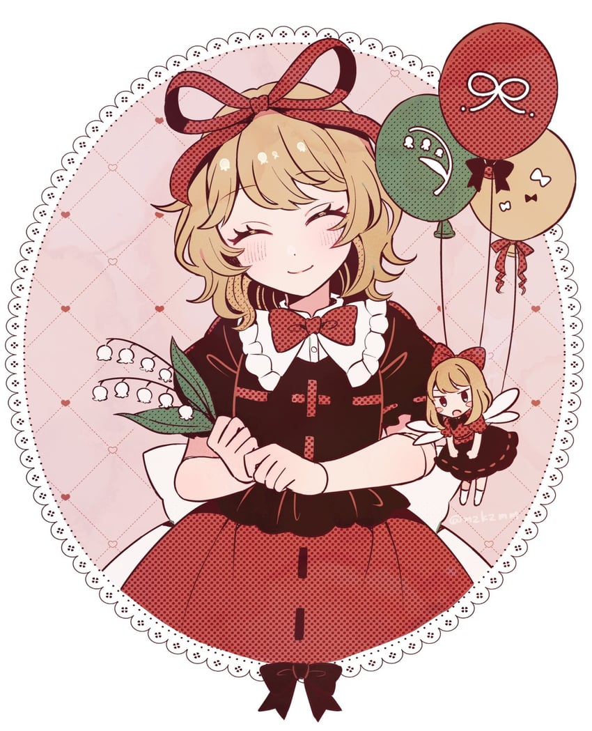 medicine melancholy and su-san (touhou) drawn by mozukuzu_(manukedori)