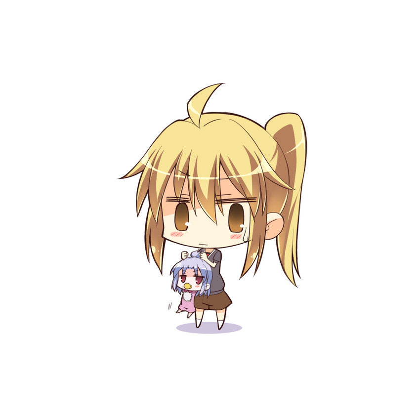 miyauchi renge and kagayama kaede (non non biyori) drawn by gia_kon