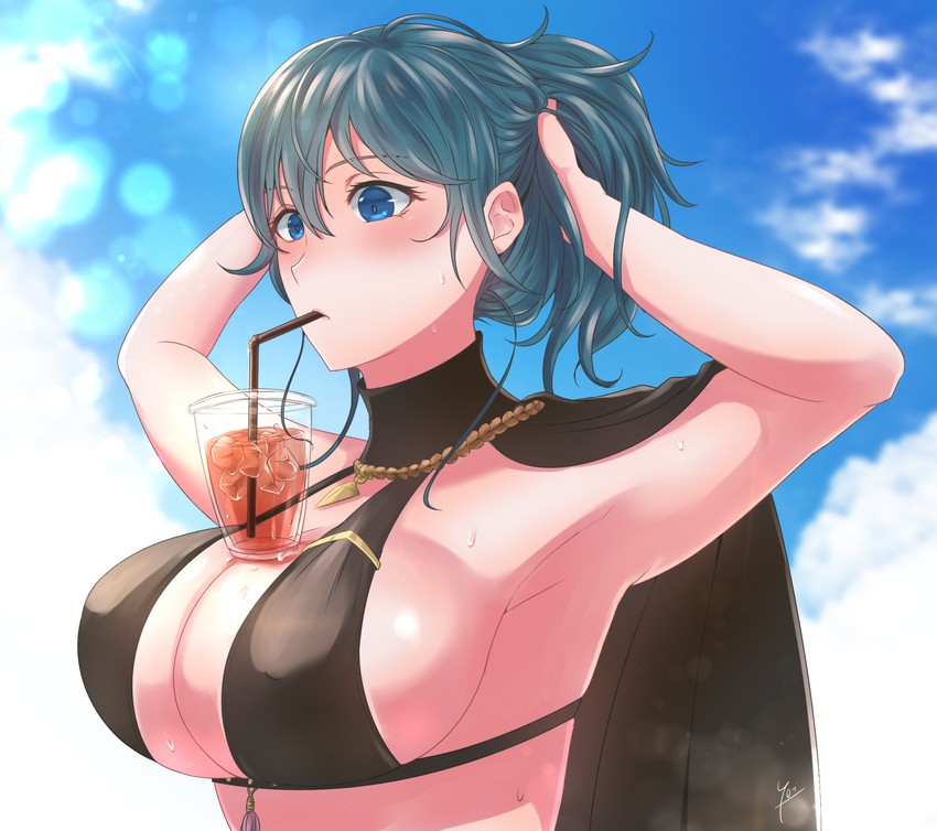female byleth (fire emblem and 2 more) drawn by yori_(a_a_yori)