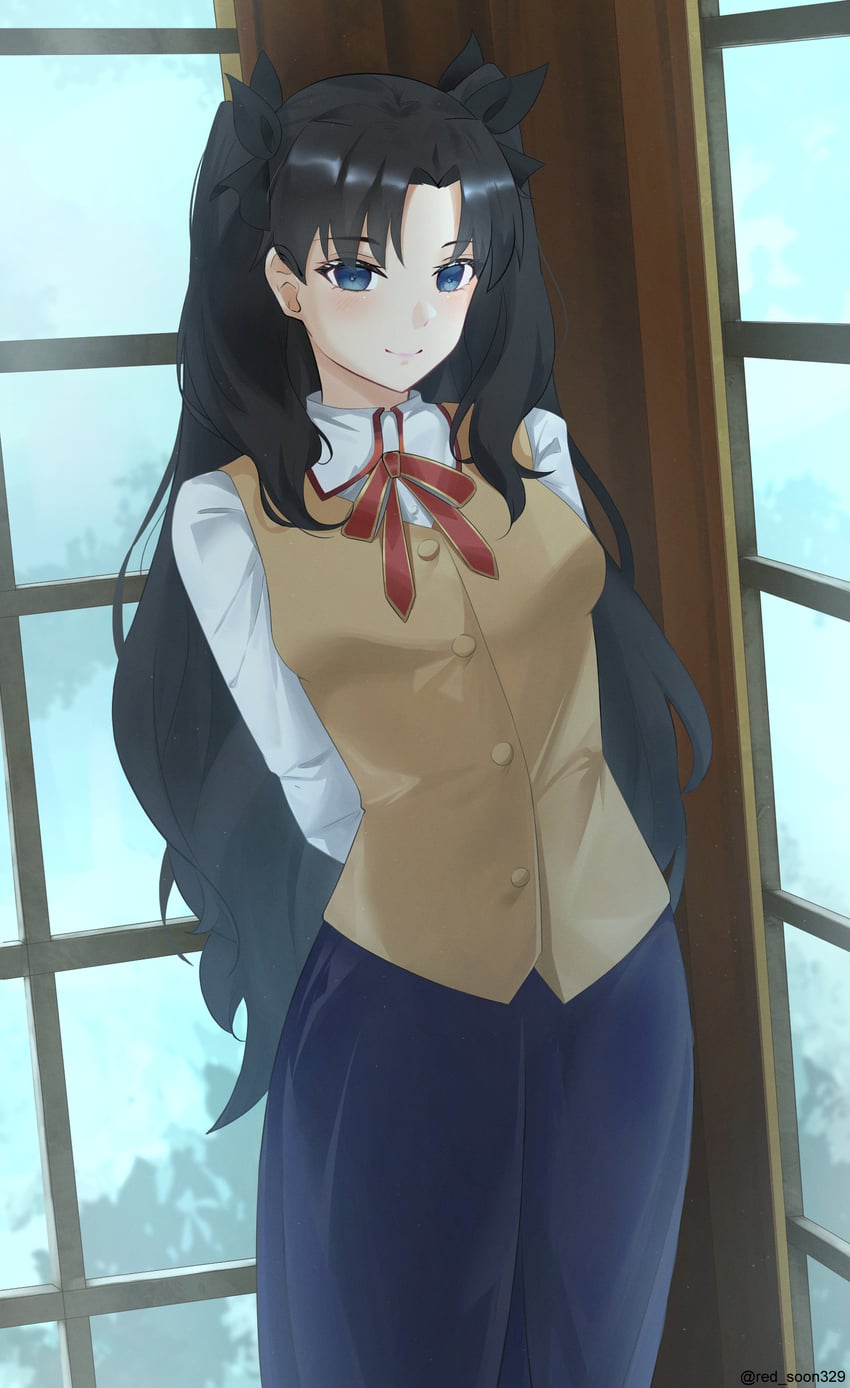 tohsaka rin (fate and 1 more) drawn by redsoon