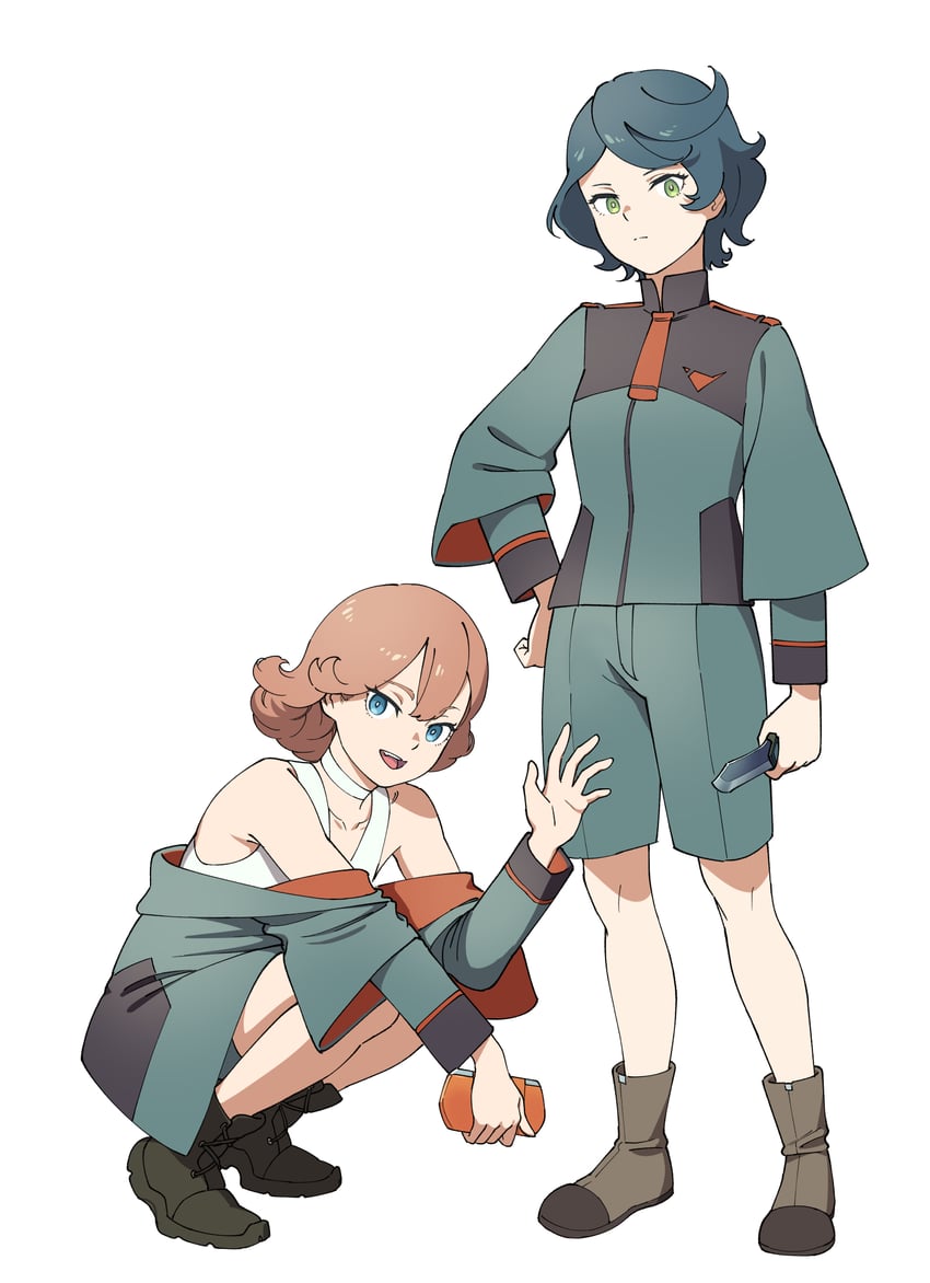 norea du noc and sophie pulone (gundam and 1 more) drawn by sun_4x3