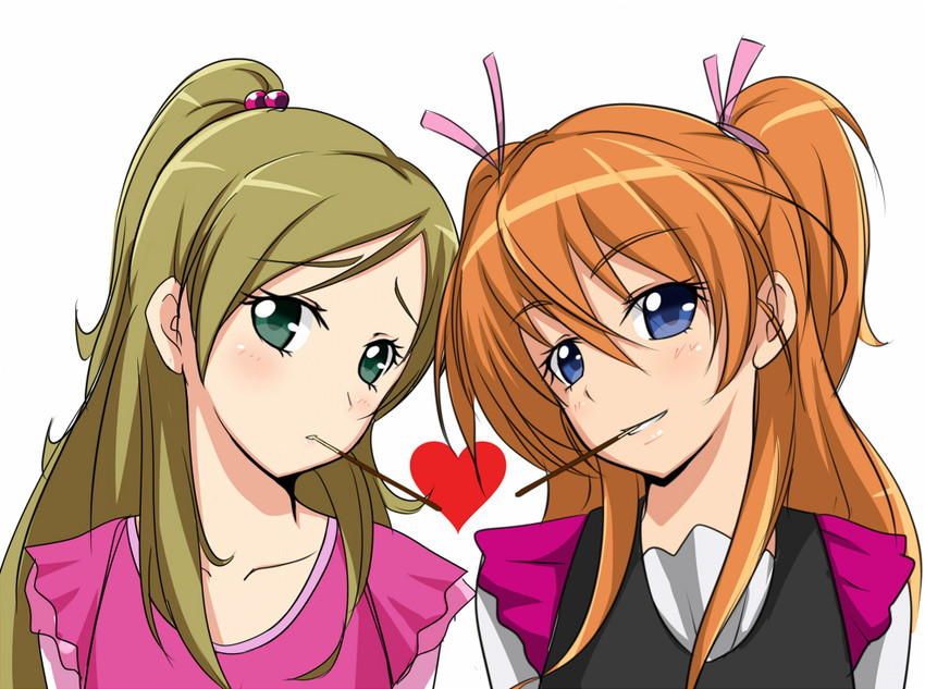 houjou hibiki and minamino kanade (precure and 1 more) drawn by jabara_tornado