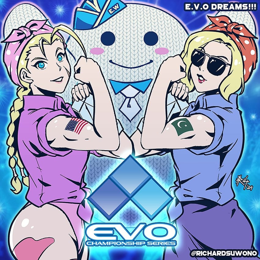 cammy white and nina williams (street fighter and 4 more) drawn by richard_suwono