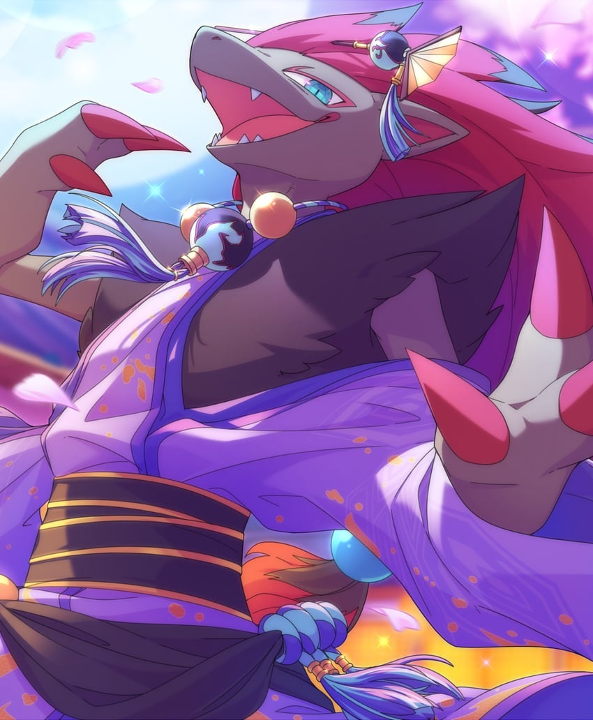 zoroark (pokemon and 1 more) drawn by illusummer