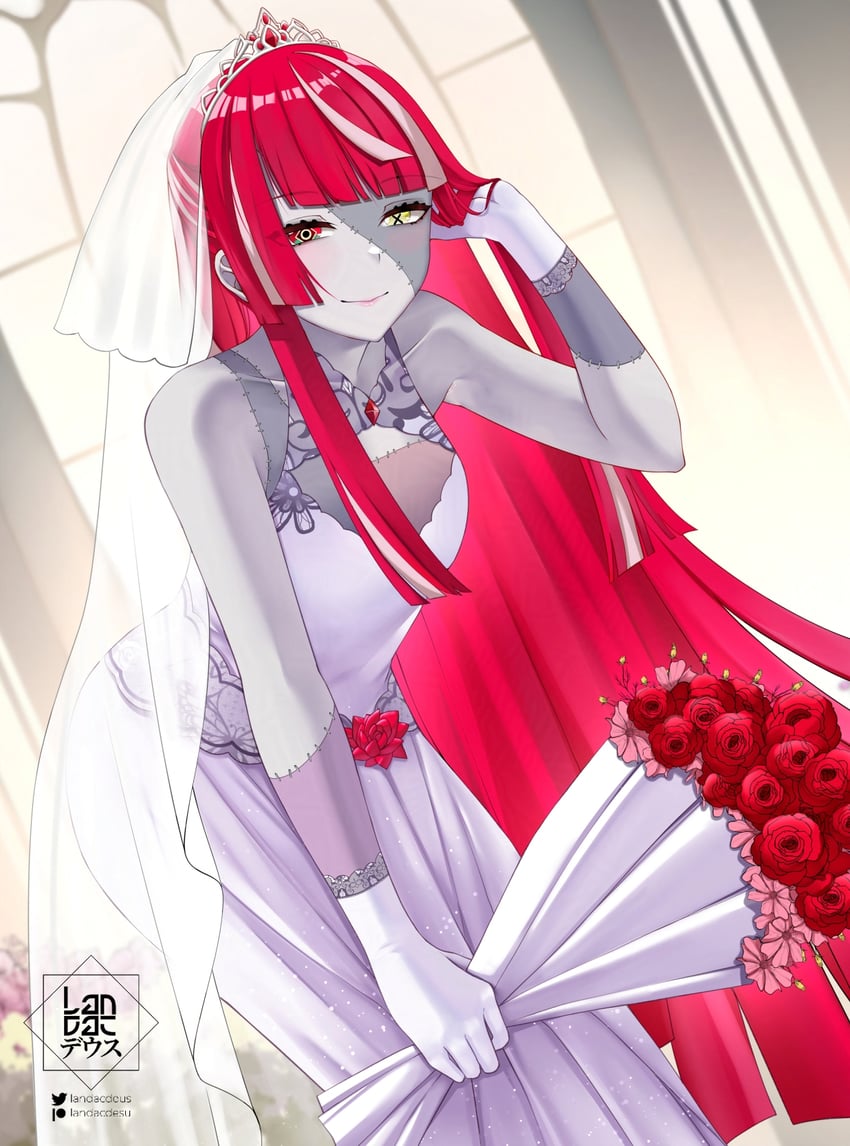 kureiji ollie (hololive and 1 more) drawn by landacdeus