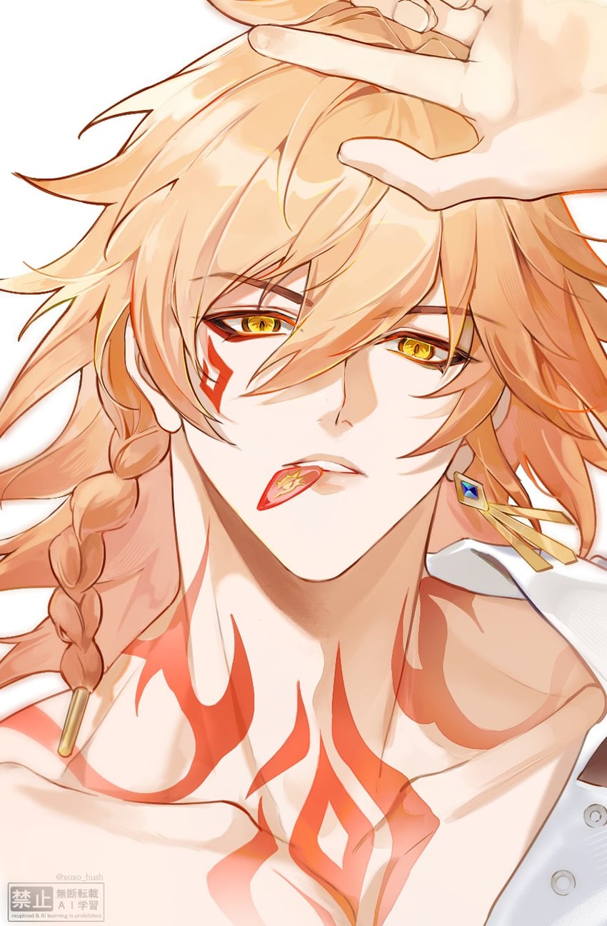 mydei (honkai and 1 more) drawn by hush_(xoxo_hush)