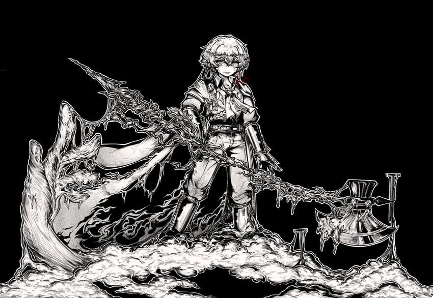 sinclair (project moon and 1 more) drawn by zeremi0102