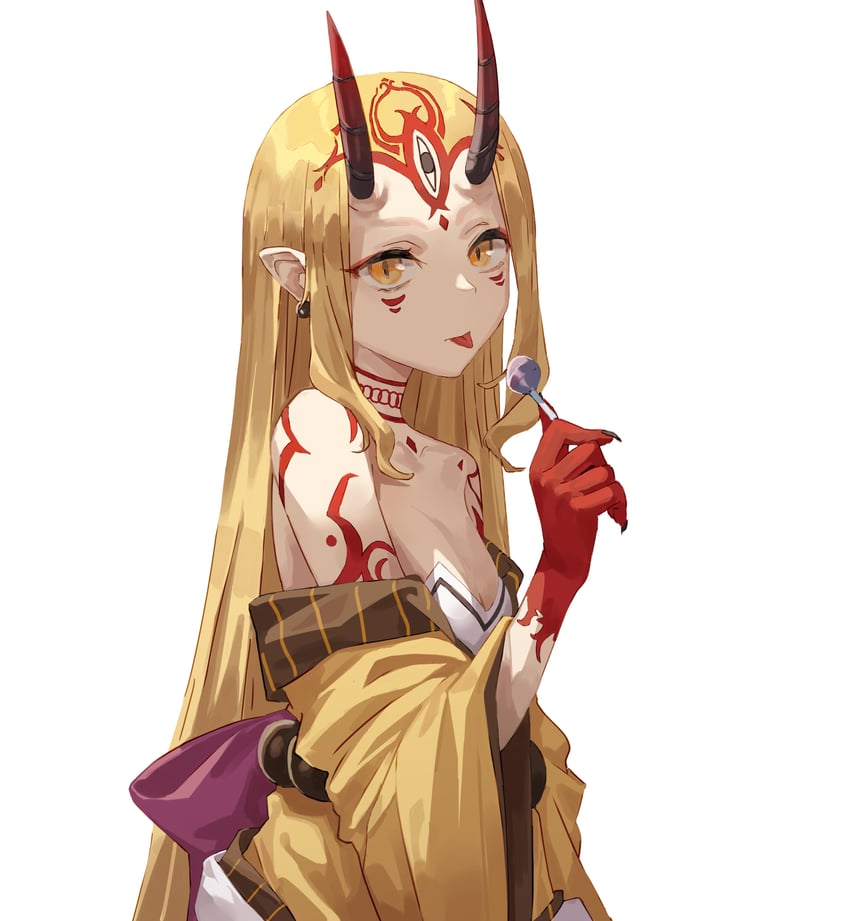 ibaraki douji (fate and 1 more) drawn by tesin_(7aehyun)