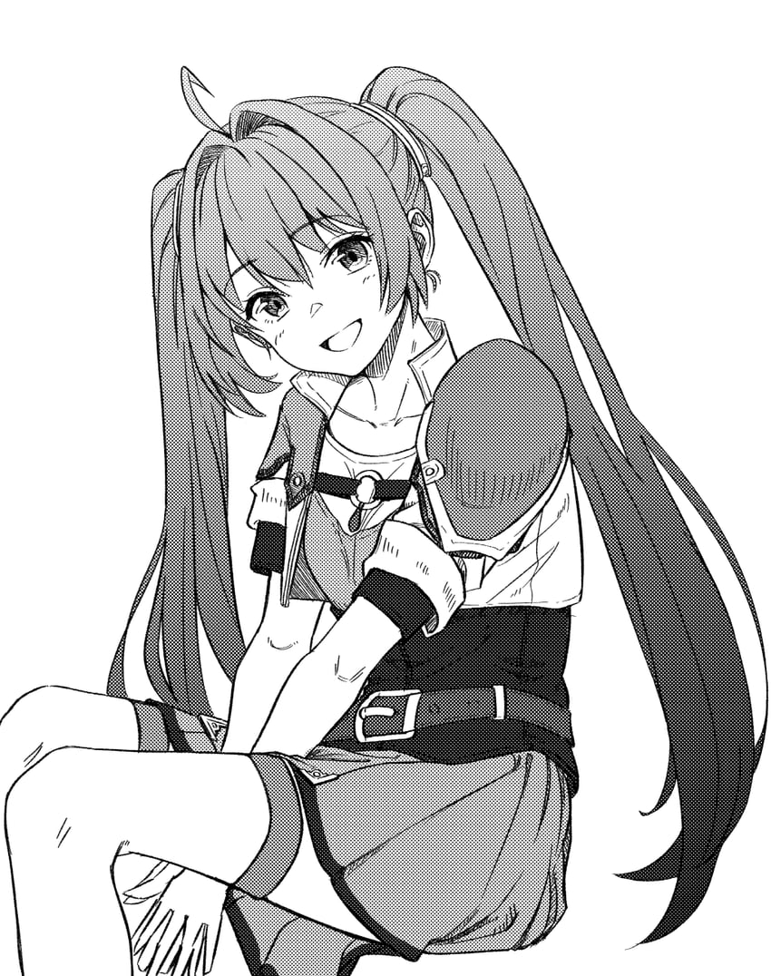 estelle bright (eiyuu densetsu and 1 more) drawn by kuny