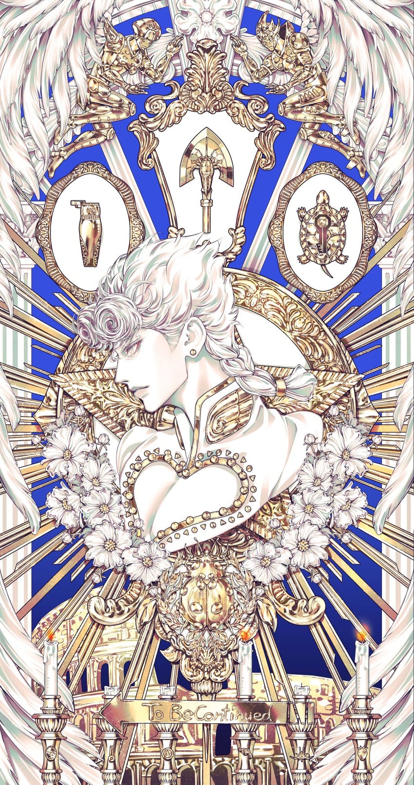 giorno giovanna, gold experience, coco jumbo, gold experience requiem, and mr.president (jojo no kimyou na bouken and 1 more) drawn by zhhy3324