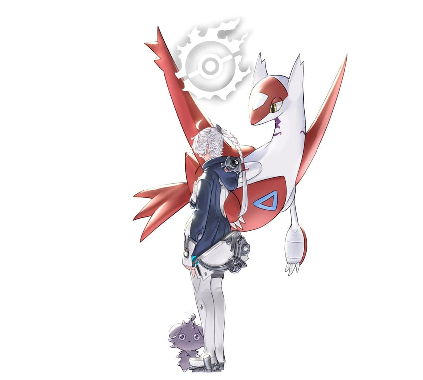 latias, espurr, and alisaie leveilleur (pokemon and 2 more) drawn by potion_lilac