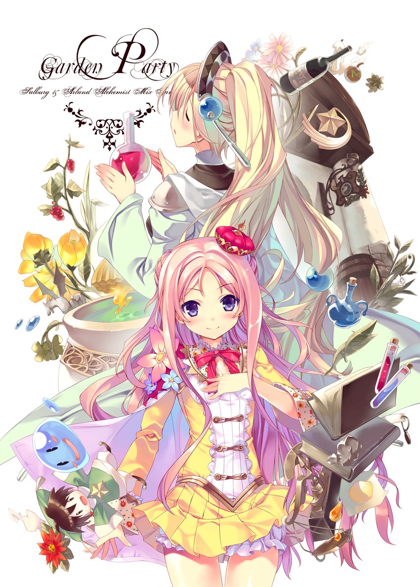merurulince rede arls and marlone (atelier and 2 more) drawn by ooba_kagerou