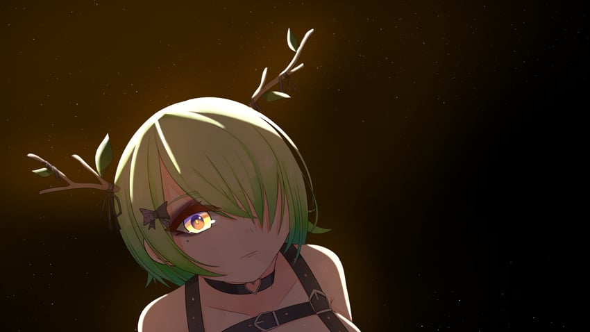 ceres fauna (hololive and 1 more) drawn by shion_(shion_aster)