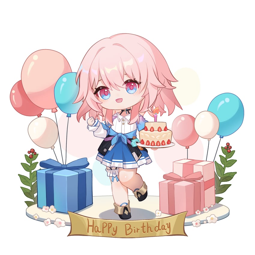 march 7th (honkai and 1 more) drawn by huang_tie_lin