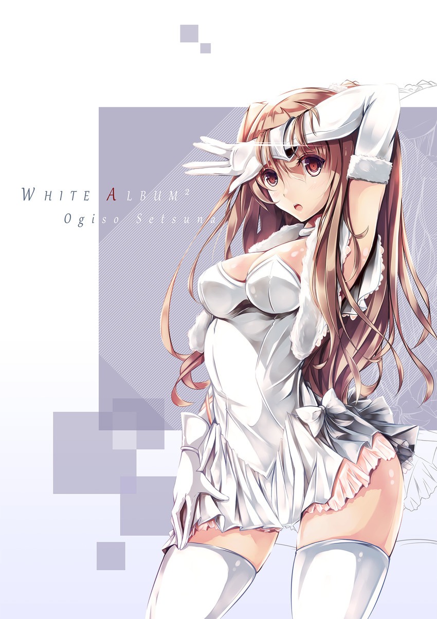 ogiso setsuna (white album and 1 more) drawn by oyeung