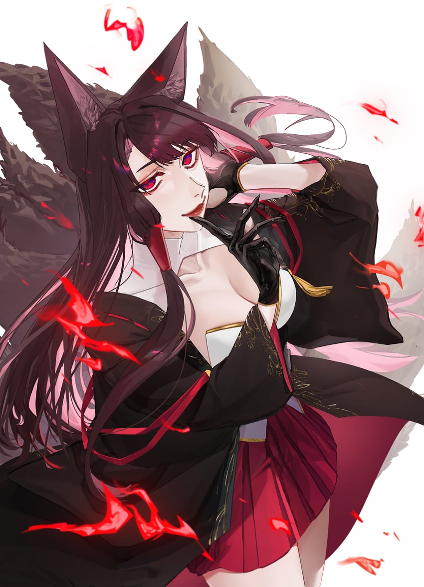 akagi (azur lane) drawn by annindofu_umaaa