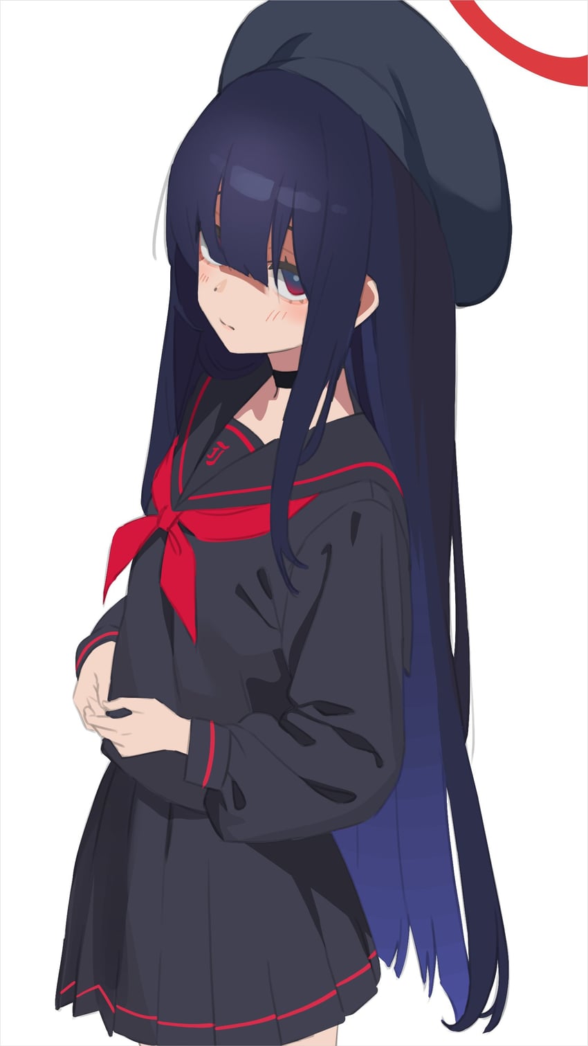 justice task force member (blue archive) drawn by itinana