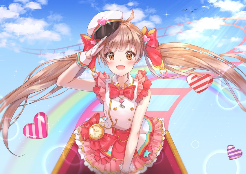 hakozaki serika (idolmaster and 1 more) drawn by cuna_(qunya)