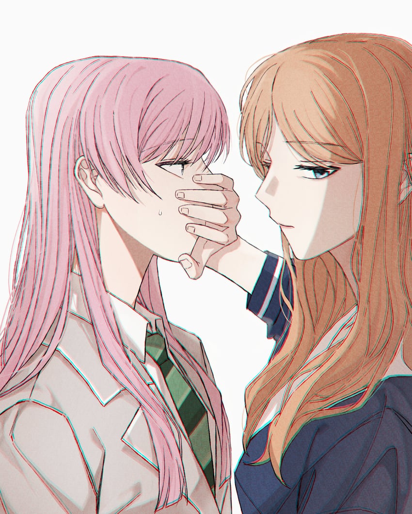 chihaya anon and nagasaki soyo (bang dream! and 1 more) drawn by kimboogakk77