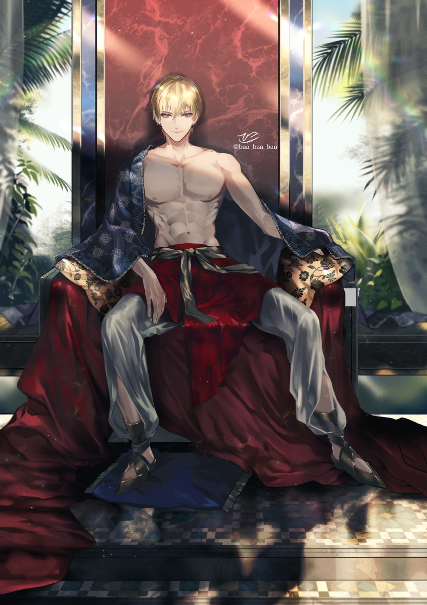 gilgamesh (fate and 1 more) drawn by sakura_hitsuji