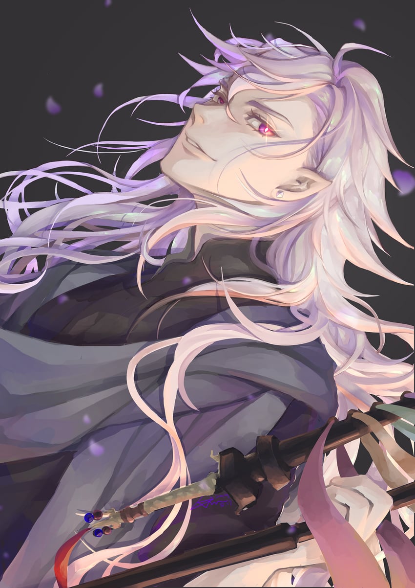 merlin (fate and 1 more) drawn by yu_(jhyu0418)