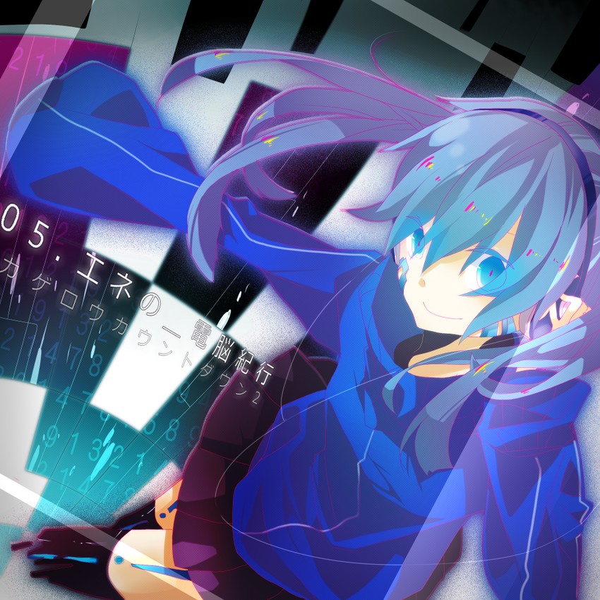 ene (vocaloid and 2 more) drawn by yuuyuu_(yuk1130)