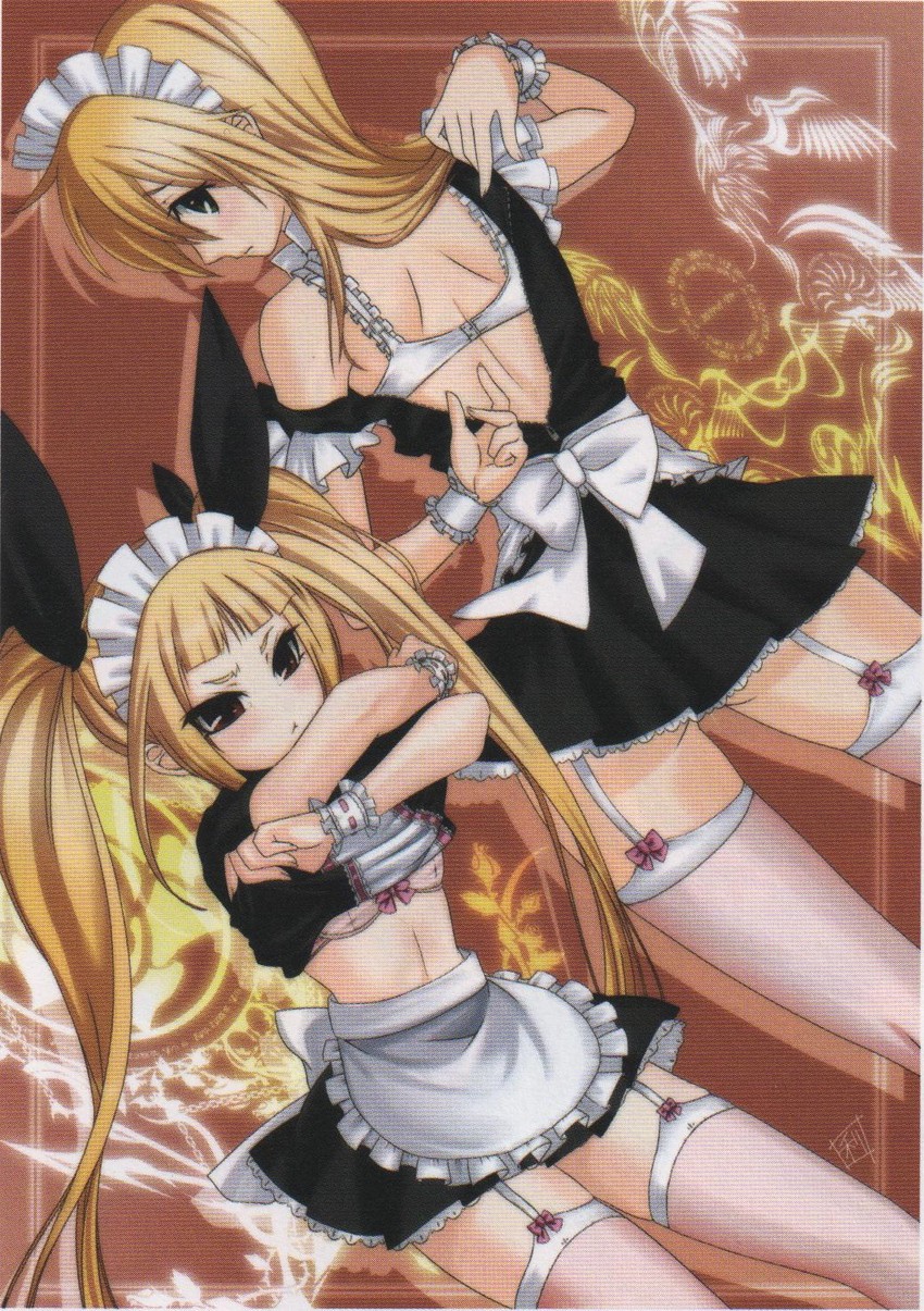noel vermillion and rachel alucard (blazblue and 1 more)