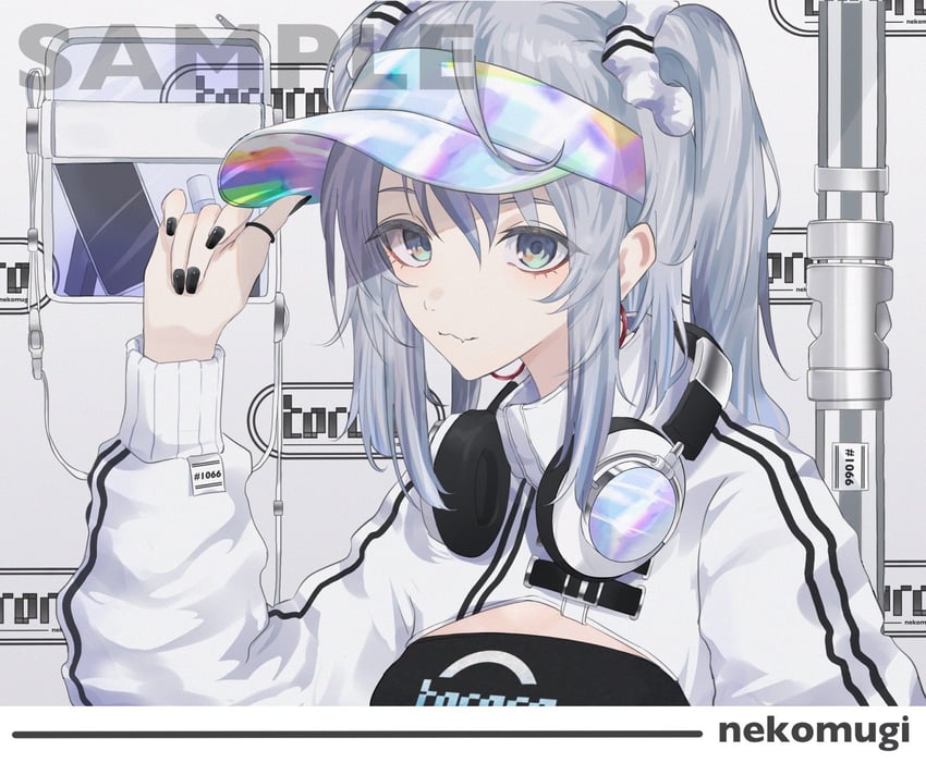 nekomugi tororo (indie virtual youtuber) drawn by .akuma