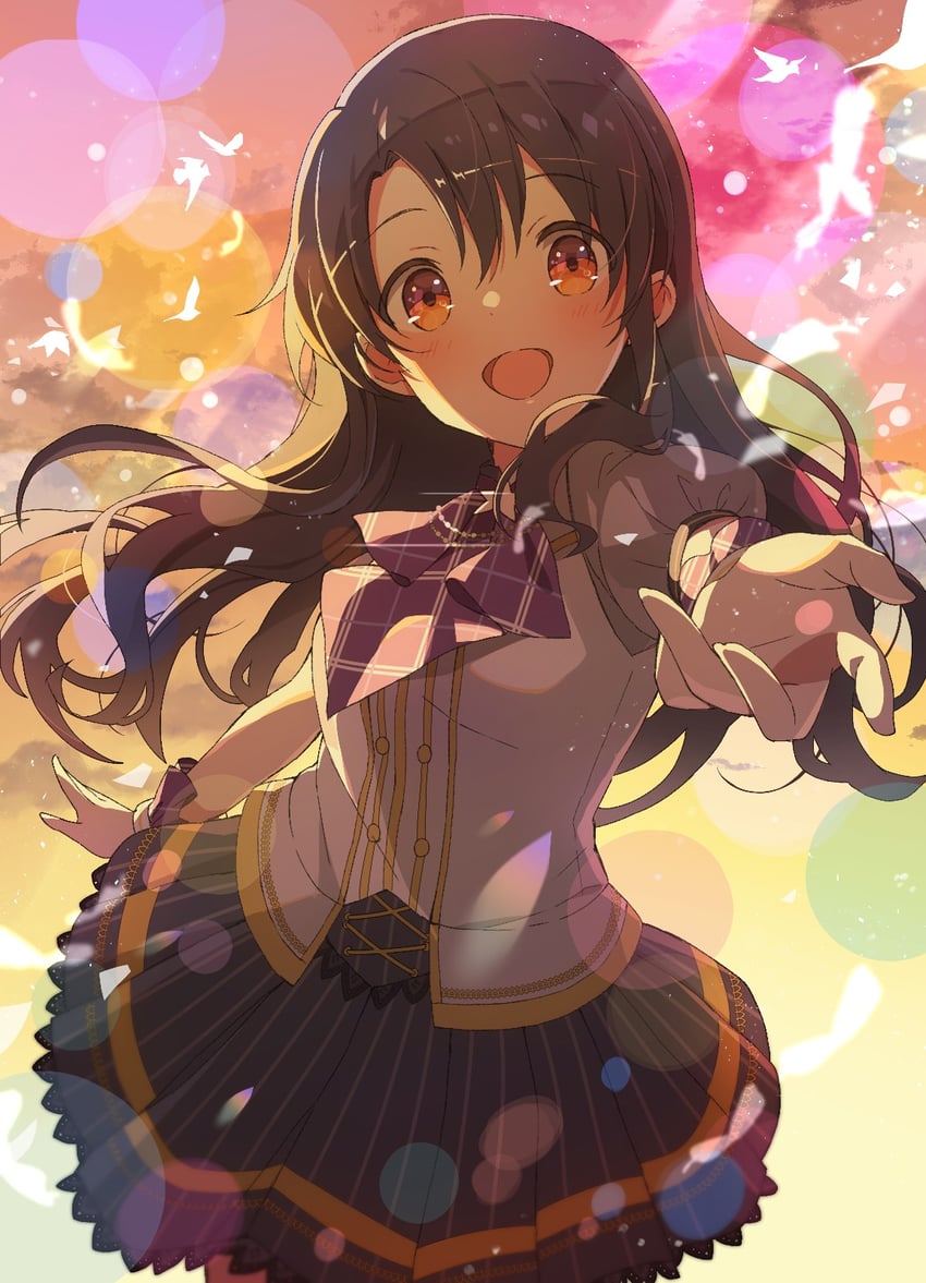 takayama sayoko (idolmaster and 2 more) drawn by mochigome_(ununquadium)