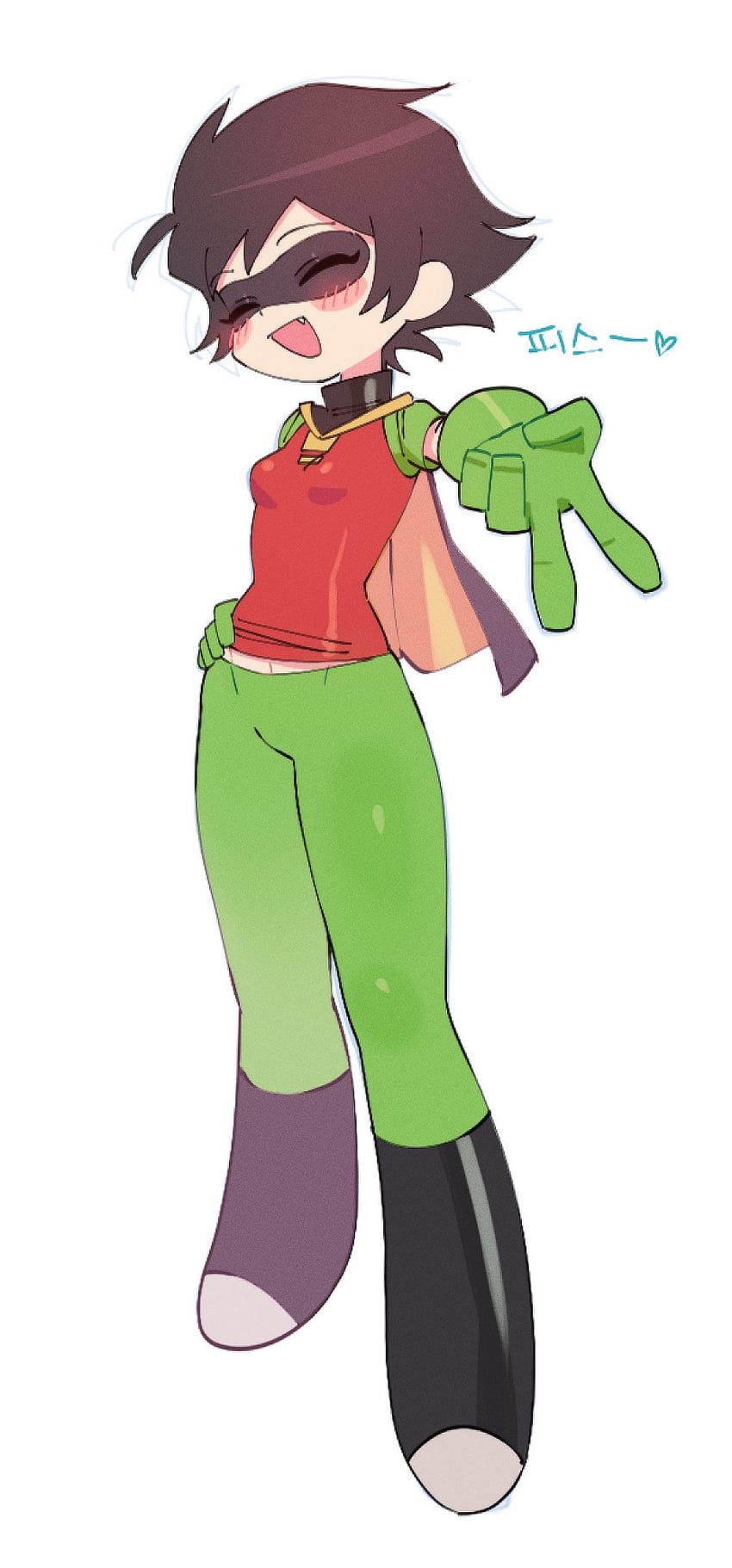 robin (dc comics and 1 more) drawn by batrobin_k