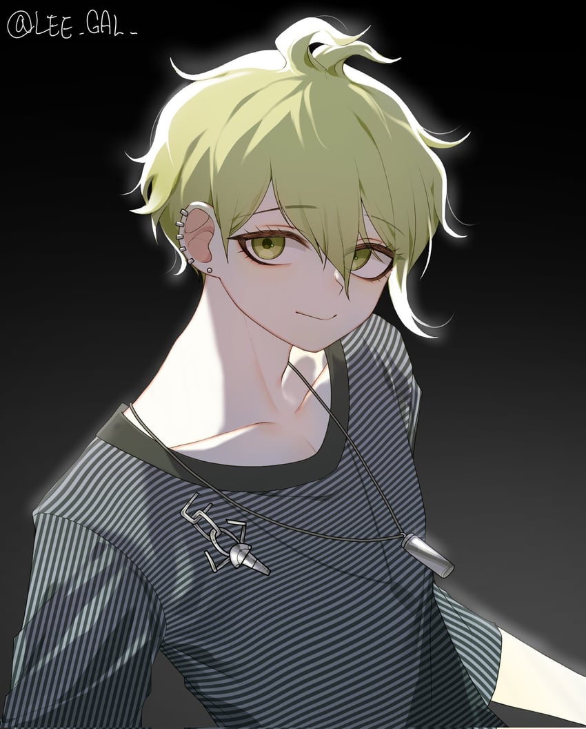 amami rantaro (danganronpa and 1 more) drawn by igal_igaru