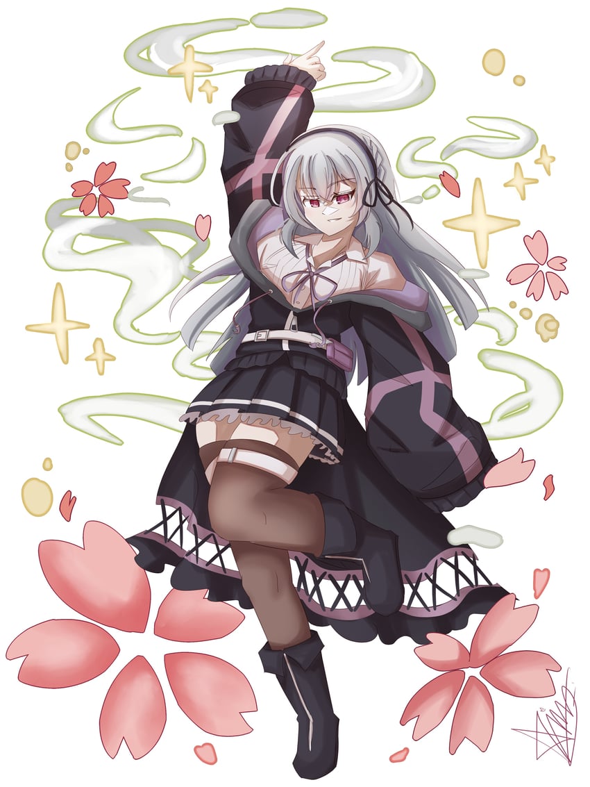 amatsu marei (assault lily) drawn by h_ans_(hmn_anz)