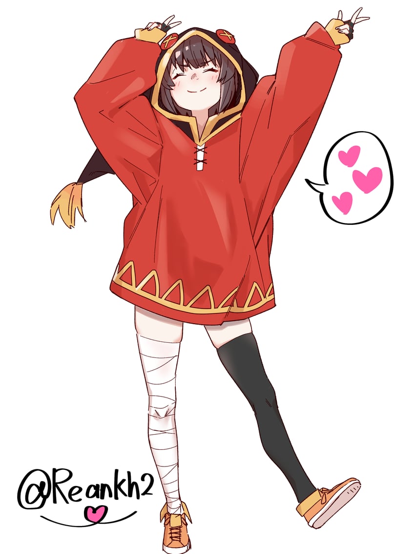 megumin (kono subarashii sekai ni shukufuku wo!) drawn by re:ankh