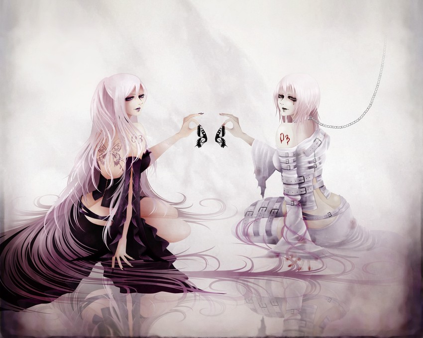 megurine luka (vocaloid) drawn by rouge_(artist)