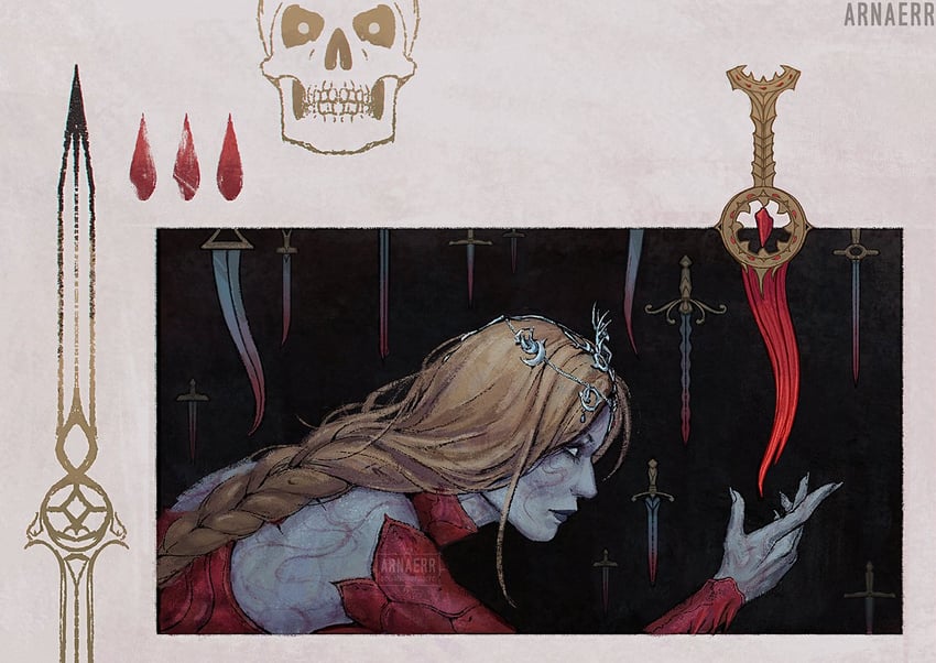orin the red (dungeons & dragons and 2 more) drawn by arnaerr
