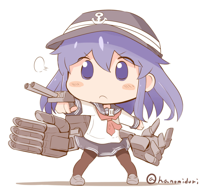 akatsuki (kantai collection and 1 more) drawn by hanomido