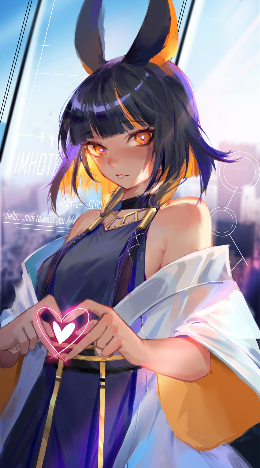 imhotep (girls' frontline and 1 more) drawn by toko_yuan_zi