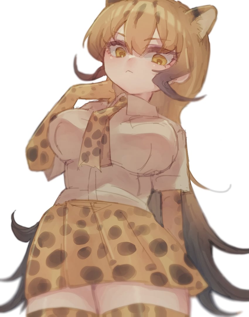 cheetah (kemono friends and 1 more) drawn by seki_mhsk